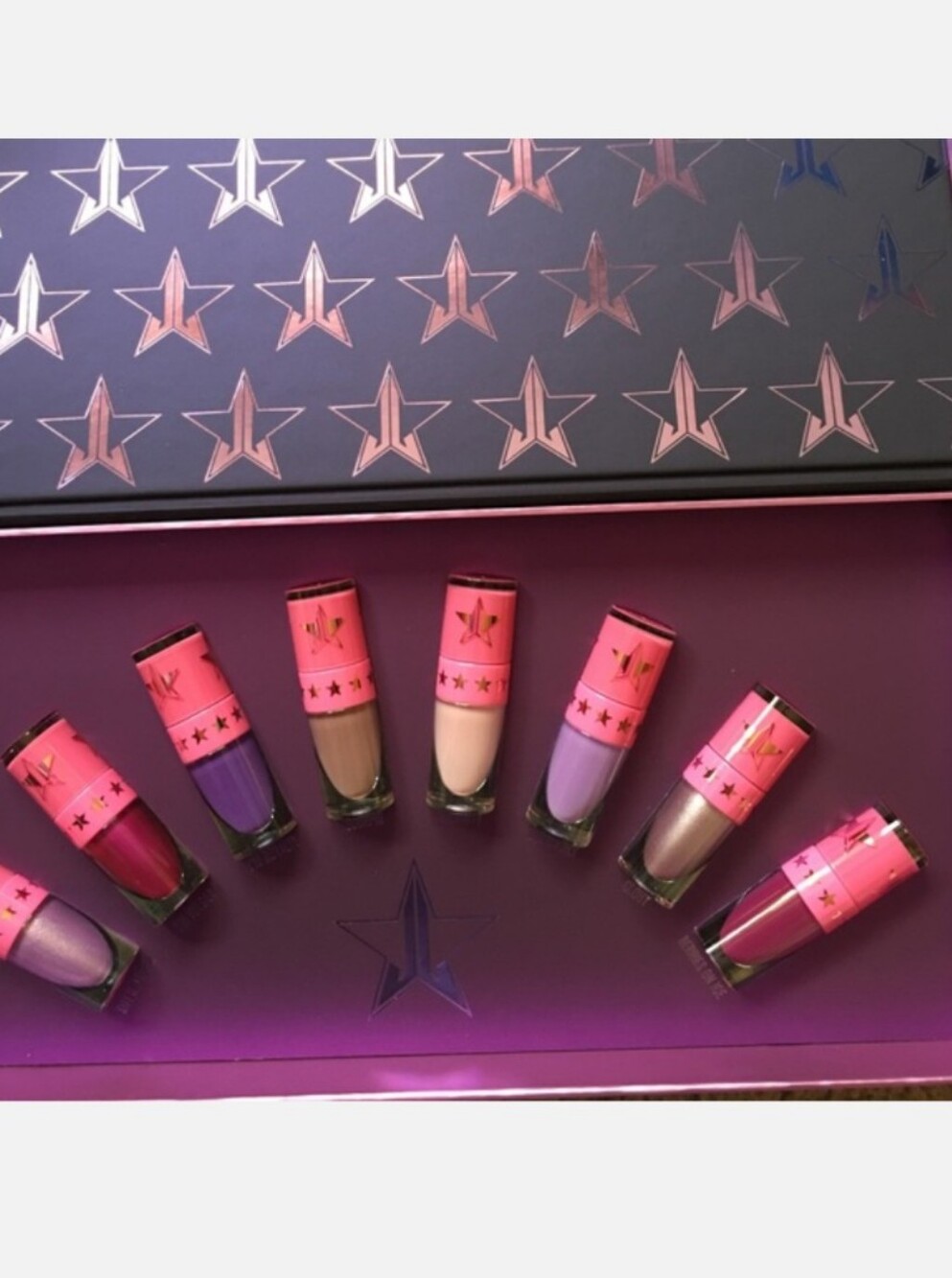 Jeffree Star Cosmetics Blood Lust Queen B**ch Mini Velour Liquid Lipstick Set - Picture 5 of 8